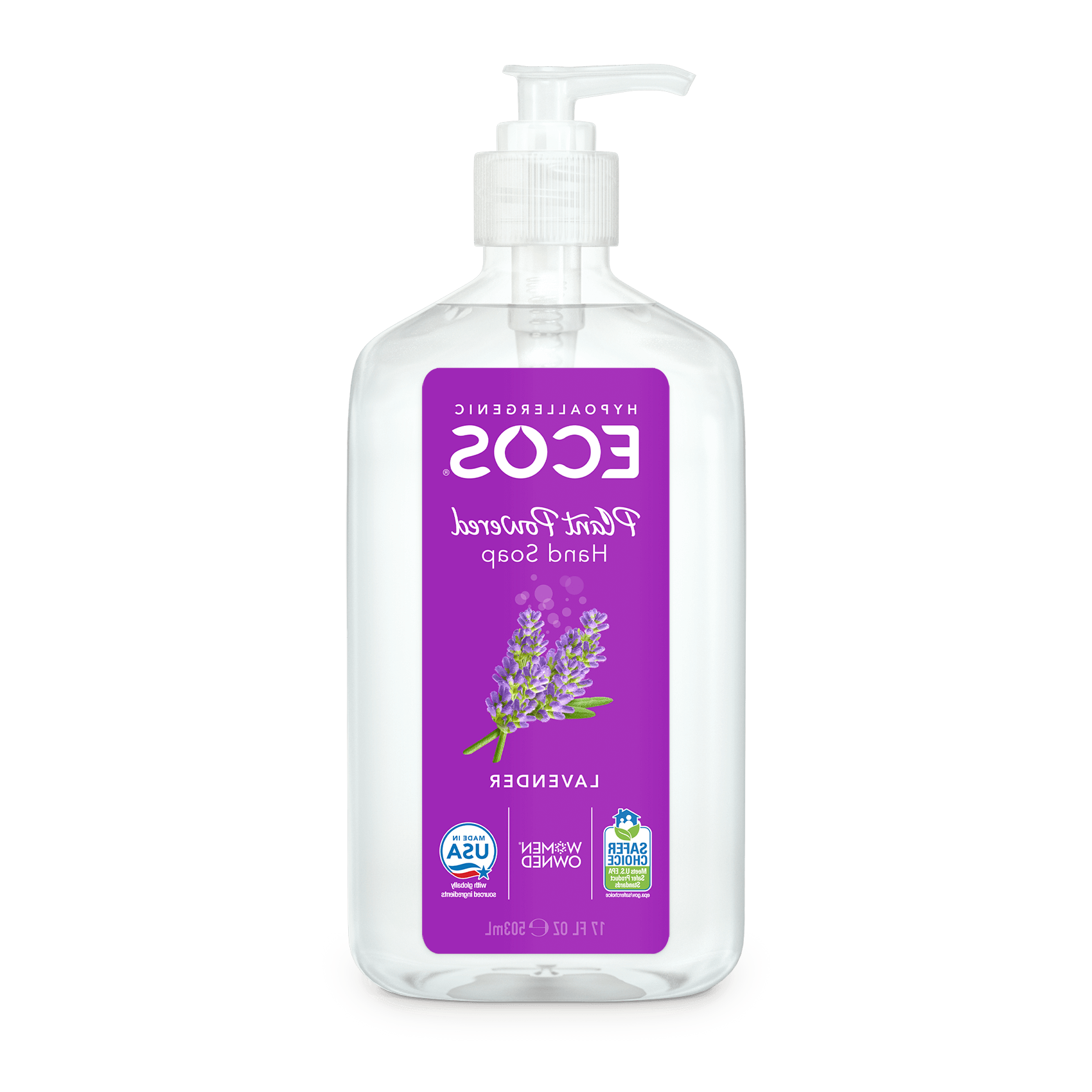 ECOS Hand Soap Lavender Front