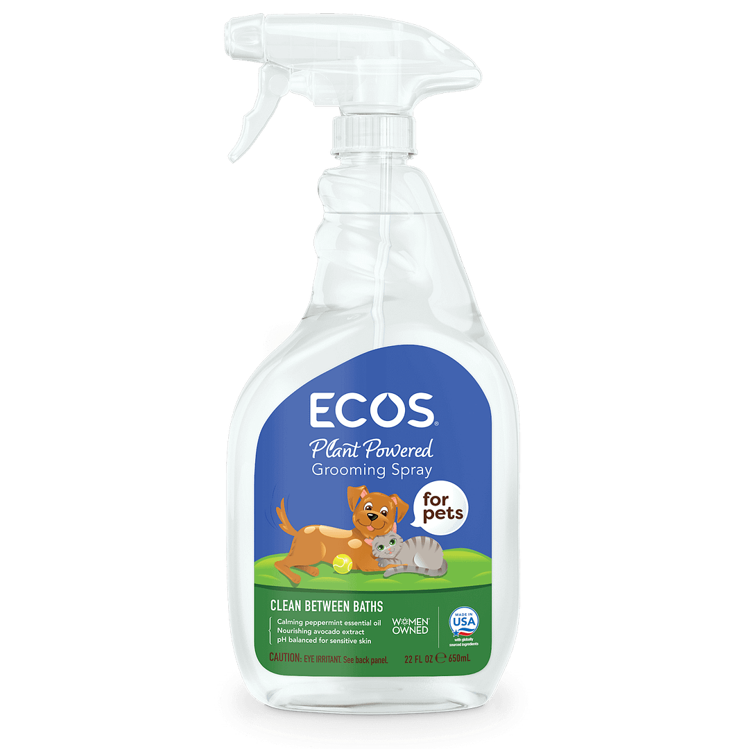 ECOS Grooming Spray Peppermint Front