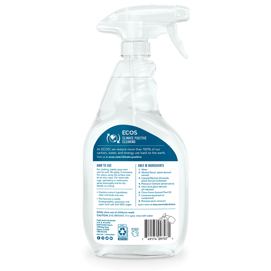 ECOS Stain & Odor Remover Back