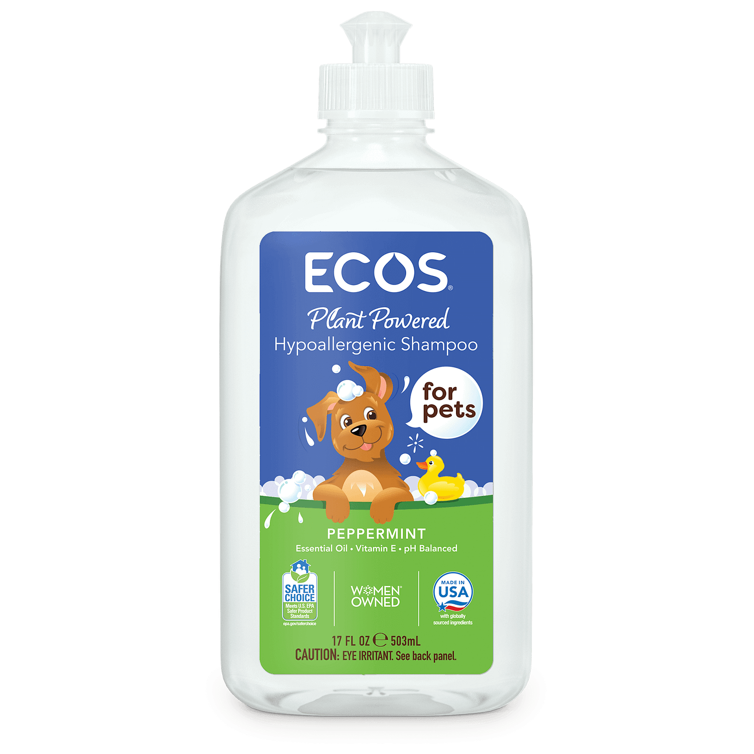 ECOS Pet Shampoo Peppermint Front