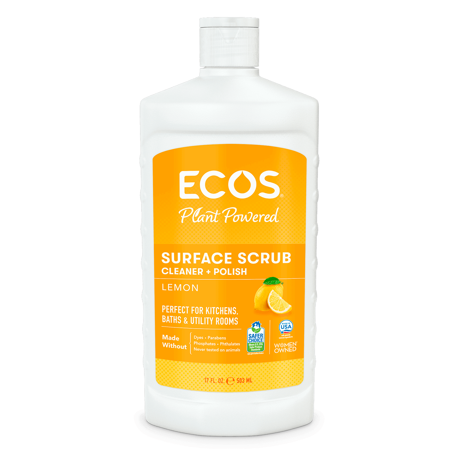 ECOS Surface Scrub Lemon Front