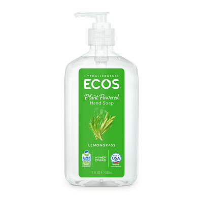 ECOS Hand Soap Lemongrass Front