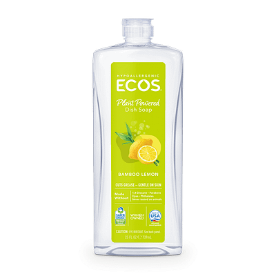 ECOS Dishsoap Bamboo Lemon Front