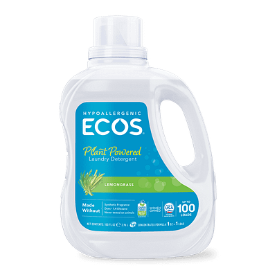 ECOS Laundry Detergent Lemongrass Front