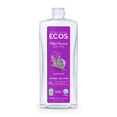 ECOS Dish Soap Lavender Front