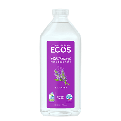 Lavendar Hand Soap Refill Front